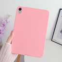 for Apple iPad Air 13 Inch Case M4/M3/M2 (2026/2025/2024), Ultra Slim Lightweight Soft TPU Back Shockproof Tablet Cover Anti-Scratch Impact Resistant Silicone Bumper Protective Shell, Pink