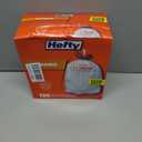 Hefty Strong White 13 Gallon Trash Bags with Drawstrings, Unscented Tall Kitchen Trash Bags, Resists Leaks, Punctures, and Tears, Durable Closure, 120 Ct.
