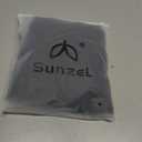 Sunzel Wide Leg Yoga Pants for Women, High Waisted Tummy Control, Soft Stretch, 32" Inseam (Black, M)