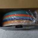 HOTEC 8-Pack 10inch BPA Free Unbreakable Deep Dinner Plates, Wheat Straw Plastic Plates Dishwasher Safe Kitchen Plates Dinnerware Multicolor