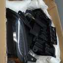 Pair Headlights Assembly Compatible for 2010-2015 GMC Terrain Clear Lens/Chrome Housing/Amber Reflector Front Lamps Left and Right Side #GM2502350, GM2503350