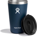Hydro Flask Stainless Steel 16 OZ All Around Tumbler Indigo, Dishwasher Safe