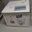 Q&S Farmhouse Vintage Chandelier, Rustic Pendant Light,Industrial Hanging Light Fixture for Dining Room Kitchen Island,Wrought Iron,ORB+Oak White 4 Lights E26 UL Listed