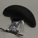 Mokuo Motorcycle Rear Backrest Driver Backrest in Soft Sponge Material Compatible with Chinese GY6 Scooter Mopeds Jonway Sunl