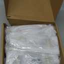 homdiy 25 Pack 3-3/4 Inch Brushed Nickel and Gold Cabinet Pulls Silver Cabinet Handles Brushed Nickel Handles for Cabinets Modern Kitchen Hardware Closet and Bathroom Cabinets Hardware (3-3/4in(96mm) Hole Centers)