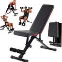 Adjustable Weight Bench 795 lbs, Foldable Incline Bench Press, Large