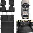 Floor Mats & Cargo Liners for 2023 2024 2025 2026 Mazda CX50 CX-50 Gas (Not for Hybrid), TPE All Weather Protection Car Floor Liners with Trunk Mat & Backrest Mat Accessories