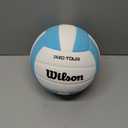 WILSON Pro Tour Indoor Volleyball - Teal/ White, Official Size