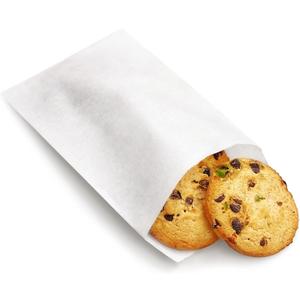 Glassine Bags 4x6 Inches, Wax Paper Treat Bags, Waxed Paper Cookie Bag 100 Pieces