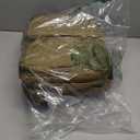 CVLIFE Tactical Range Backpack for Men with Stable Support, Handgun Backpack with Pistol Cases, Range Bag with Removable Divider, Lockable Zipper Design Daypack for EDC Work, Tan