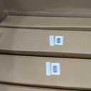 LazBlinds No Drill Bamboo Roman Shades, 26" W x 64" H, Star-Beige, 3 Packs