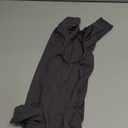 Sticky Hair Cat Clothes, Breathable & Lightweight, Reduces Shedding Fur Pajamas, Full Body Long Sleeve Surgical Bodysuit, Stop Licking & Shedding Darkgrey L