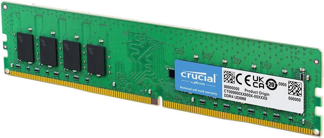 Crucial 8GB, 288-pin DIMM, DDR4 PC4-19200,