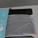 Wireless Keyboard and Mouse Combo,2.4G Full Size Wave Keys Ergonomic Keyboard with Wrist Rest for Natural Typing, 3 DPI Adjustable Ergonomic Silent Mouse for Computer/Laptop/Windows/Mac (Black)