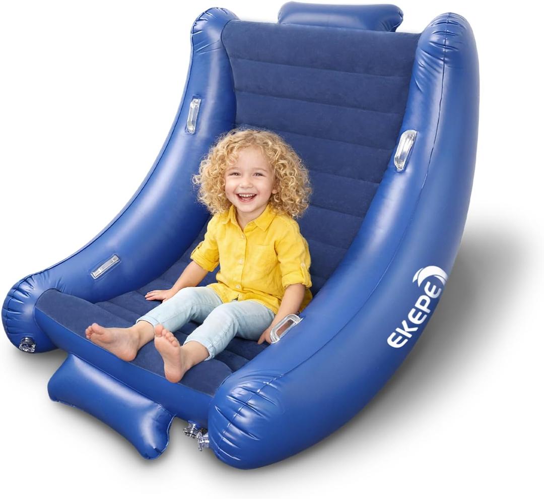 Sensory Rocking Chair for Kids, Inflatable Sensory Rocker for Autistic ADHD Children, Soft, Comfy & Heavy Duty Air Cloud Autism Chair for Classroom and Home