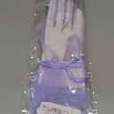 QRBTSCL Women's Bow Tea Party Gloves Sheer Glove Elegant Mesh Short Gloves Wedding Bridesmaids Prom Evening Opera Glove Lavender