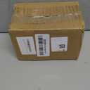 LEICHI Black Stainless Steel Door Knobs Ring Hidden Recessed Cup DoorKnob Furniture Pulls Flat Door Handles Furnture Door Lock, Door Lock, Home Entry Door Handles Lock with Black Chicago Screws, 1 Set