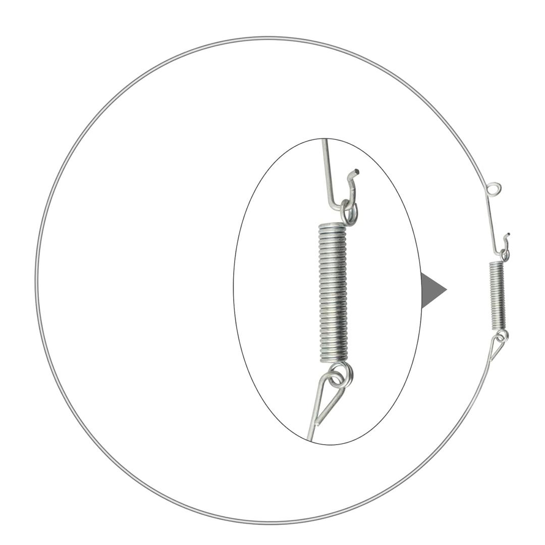 ACA56078801 Gasket Clamp Assembly for Kenmore LG Maytag Front-Load Washing Machines, Interchangeable AP4998833 AH3530864 EA3530864 PS3530864, Boot Seal Retaining Ring ACA56078801, Retaining Ring