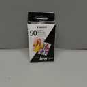 Canon Ivy Zink 2" x 3" Photo Sticker Paper 50 Sheets Pack