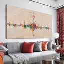 Canvas Wall Art Decor Oversized Wall Art Pictures for Living Room Artwork for Walls Large Abstract Colorful Wall Art Prints Abstract Canvas Art Wall Decor Bedroom Home Aesthetic Decor 29" X 58"