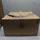 Art&Tuft 6x9 Area Rug, Super Soft Ultra-Thin Moroccan Washable Rug, Anti-Slip Backing Rugs for Living Room, Foldable Geometric Machine Washable Area Rug(6'x9', Blue)