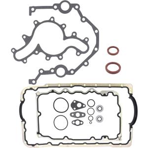 NewYall 4.0L Lower Engine Cylinder Head Oil Pan Gasket Seals Set for Ford Explorer 97-10, Explorer Sport Trac/Ranger 01-10, Mustang 05-10, Land Rover LR3 05-09, Mazda B4000 01-10
