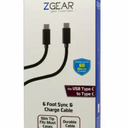 ZGear USB-C to USB-C Cable - Black