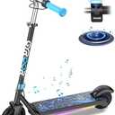 Gyroor H30 Max Electric Scooter for Kids, LED Dispaly, 150W Powerful Motor, Dual Brake System, Adjustable Height and Speed, Best Presents for Kids