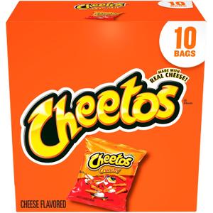 Frito-Lay Cheetos Crunchy, 1 Oz, 10 Ct (EXP 12/15/26)