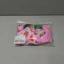 Funnycokid Girls Swimsuit Kids Bathing Suit Rashguard Swimwear Long Sleeve 3 Piece Toddler 3-7 Years