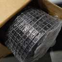 Black Hardware Cloth1/2 inch 36 inch x 50 Foot 19 Gauge, PVC Coated Welded Wire Mesh Roll, Heavy Duty Metal Mesh with Square Grid,Fencing Roll for Chicken Coop Barrier, Rabbit Cage, Snake Fence