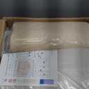 EagleStone 2-in-1 Kids Tent,Large Play Tent with Padded Mat and Lights,Kids Playhouse with 2 Doors & 4 Windows,2 Large Side Pockets,Indoor Outdoor Kid Play Tent for Toddlers,53" x40" x 51" (Double Door White)