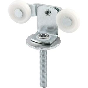 Slide-Co 16466 3 In. Nylon Top Mount Closet Door Tandem Flat Rollers (Single Pack)