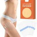 Thigh Lift Tape for Loose Skin, Waterproof Invisible Firming Patches for Legs, Reducing Thigh Friction, Lift and Patches Legs for Sagging Skin, Stomach, Arms, Body Tape for Women, 1BOX