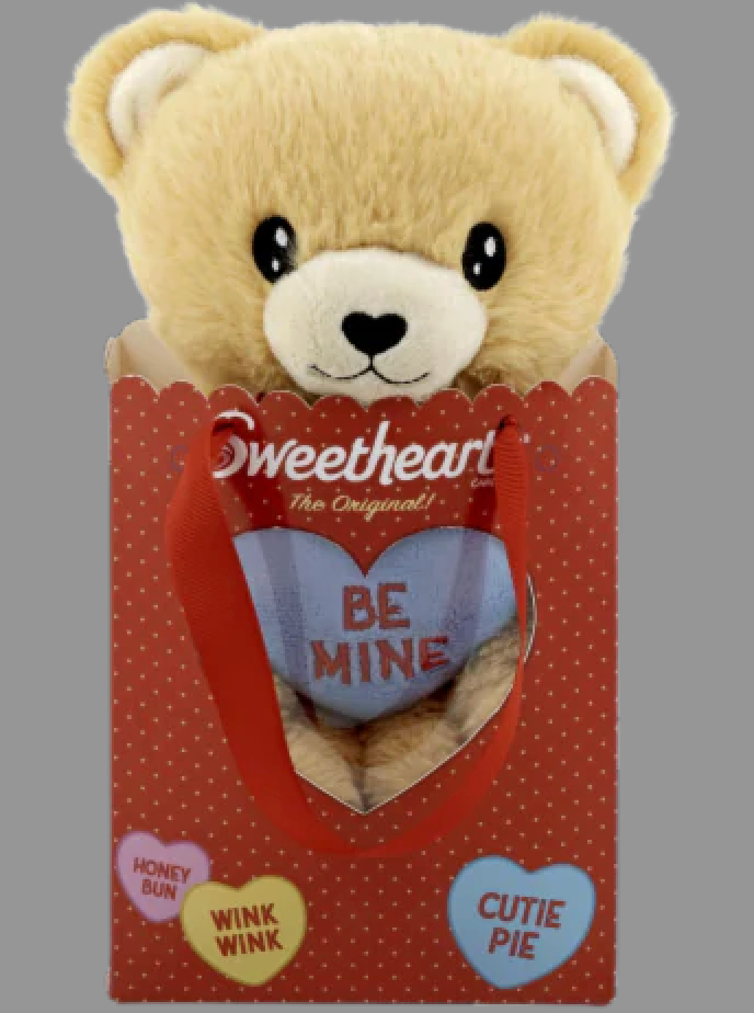 Little Teddy Bear With Blue Heart Sweethearts Original