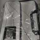 Laptop Case Hard Shell Laptop Bag for Men Women with Shoulder Strap (14.1-15.6 inch laptop case, Silver)