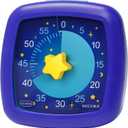 Secura 60-Minute Visual Timer, Silent Study Timer for Kids and Adults, Time Clocks, Time Management Countdown Timer for Teaching (Starry Sky)