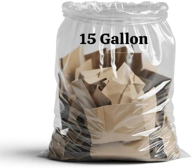 13-15 Gallon Trash Bag Clear 100 count