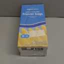 Amazon Basics Reclosable Freezer Gallon Bags, BPA Free, 90 Count (Previously Solimo)