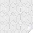 Drawer and Shelf Liner for Kitchen Cabinets: Non Adhesive, Non Slip, Thick Strong Grip Waterproof Washable for Kitchen Cabinets, Drawer, Fridge, Wire Shelving (69"x37")Stylish Geometric Pattern in White with Black Lines Adds a Modern Touch to Any Space