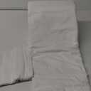 TEXAS LINEN CO. 100% Egyptian Cotton Duvet Cover Queen Size, 600 Thread Count 3 PC Duvet Cover, Extra Long Staple Egyptian Cotton Quilt Cover, Soft, Breathable with Hidden Zipper Closure - White