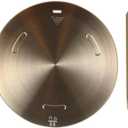 Induction Adapter Plate, Lifenergric Heat Diffuser Simmer Plate for Glass Electric Stove Top Heat Diffuser with Removable Handle, Induction Converter Disk for Cookware Accessories 7.9inch