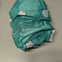 grabease Allover Waterproof Bib for Self-Feeding Infants and Toddlers, Machine Washable, Ages 6-24 Months (Teal)