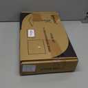 Single LCD Computer Monitor Free-Standing Desk Stand Mount Riser for 13 inch to 32 inch screen with Swivel, Height Adjustable, Rotation, Vesa Base Stand Holds One (1) Screen up to 77Lbs(HT05B-001)) (Black)