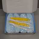 40 Count Duster Refills Kit for swiffer Duster,360 Heavy Duty Duster Refills, Disposable Microfiber Duster for Cleaning Home (40 Count Refills+2Handle)