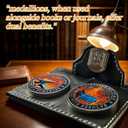 4 x Dumpster Fire Challenge Coin - Funny Desk Accessories for Work - Emotional Support Pocket Token Gift - Hilarious Coin Office Gift - Employee Appreciation Medal (Classic-1Pcs) (Silver-color-01)