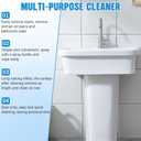 Cuoct 2Pcs R & W Multi Purpose Cleaner, Multi Purpose Cleaner,All-purpose Rinse-free Cleaning Spray,Multipurpose Bathroom Foam Cleaner