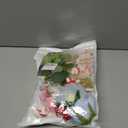 2 x Gyufise 60 Pack Fairy Cake Toppers Butterfly Cake Picks Mushroom Door Flowers Cake Decoration Fairy Garden Topper for Girl Party Birthday Baby Shower Supplies Green