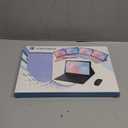 for iPad A16 11th / 10th Generation Case with Backlit Keyboard - 7 Color Change for iPad 10th Gen 2022 & 11th Gen 2025 A16 10.9/11 inch Cover - Built-in Pencil Holder with Mouse - Purple