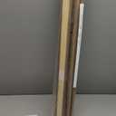 LazBlinds No Tools No Drill Cordless Bamboo Roman Shades, Light Filtering Window Treatment, Roll Up Bamboo Blinds for Window 34'' W x 64'' H, Squirrel